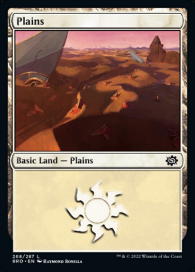 Plains (268) [The Brothers' War] MTG Single Magic: The Gathering  | Multizone: Comics And Games