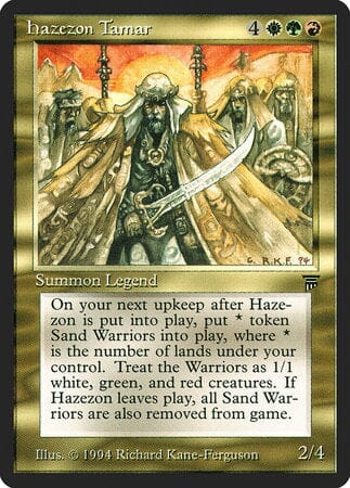 Hazezon Tamar [Legends] MTG Single Magic: The Gathering  | Multizone: Comics And Games