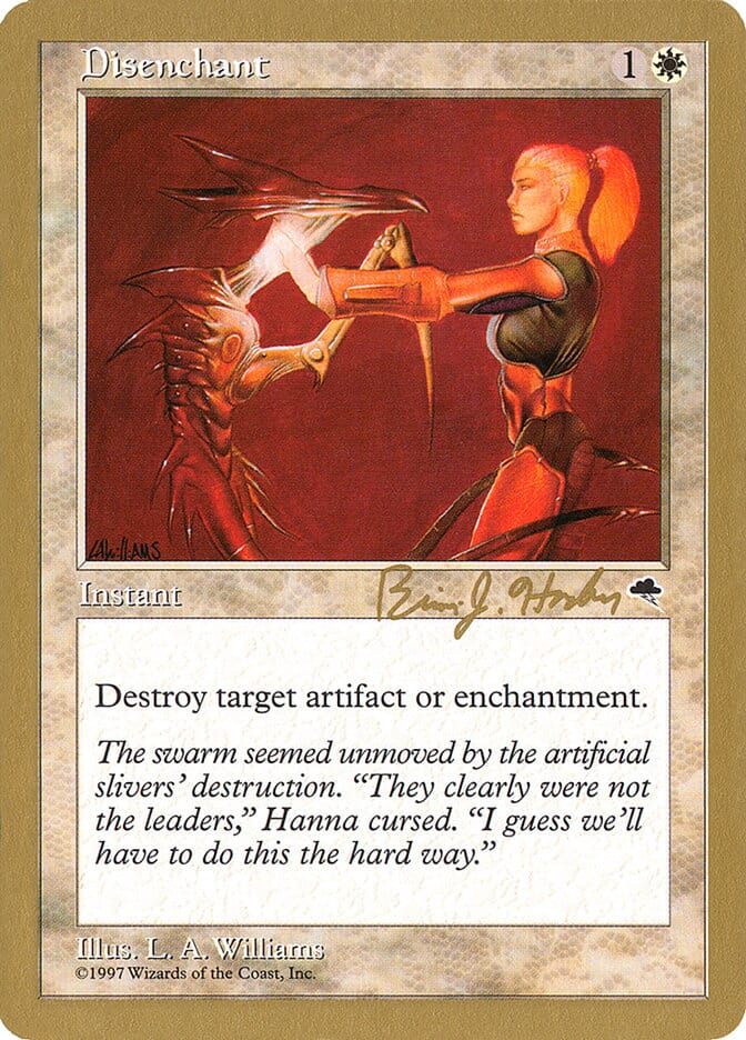 Disenchant (Brian Hacker) [World Championship Decks 1998] MTG Single Magic: The Gathering  | Multizone: Comics And Games