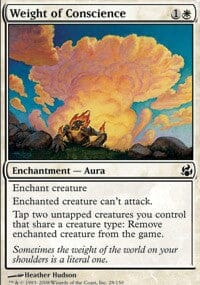 Weight of Conscience [Morningtide] MTG Single Magic: The Gathering  | Multizone: Comics And Games