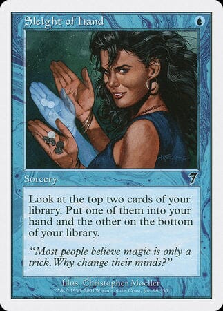 Sleight of Hand [Seventh Edition] MTG Single Magic: The Gathering  | Multizone: Comics And Games