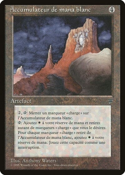 White Mana Battery (French) - "Accumulateur de mana blanc" [Renaissance] MTG Single Magic: The Gathering  | Multizone: Comics And Games