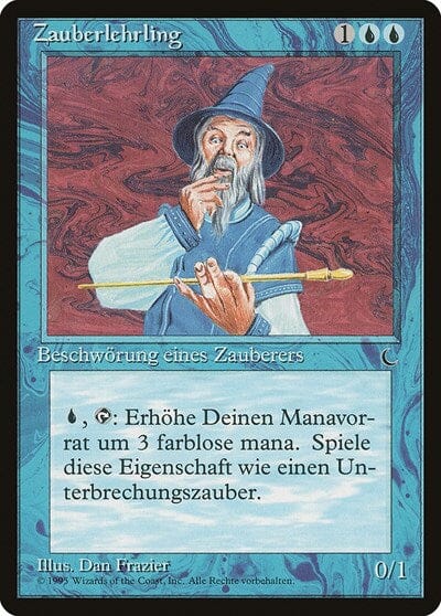 Apprentice Wizard (German) - "Zauberlehrling" [Renaissance] MTG Single Magic: The Gathering  | Multizone: Comics And Games