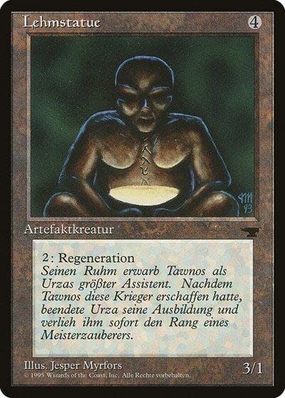 Clay Statue (German) - "Lehmstatue" [Renaissance] MTG Single Magic: The Gathering  | Multizone: Comics And Games