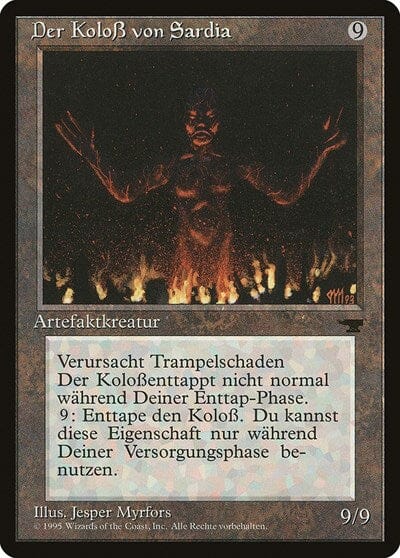 Colossus of Sardia (German) - "Der KoloB von Sardia" [Renaissance] MTG Single Magic: The Gathering  | Multizone: Comics And Games