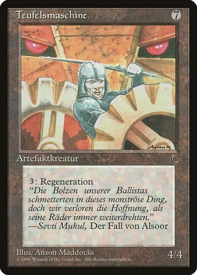 Diabolic Machine (German) - "Teufelsmaschine" [Renaissance] MTG Single Magic: The Gathering  | Multizone: Comics And Games