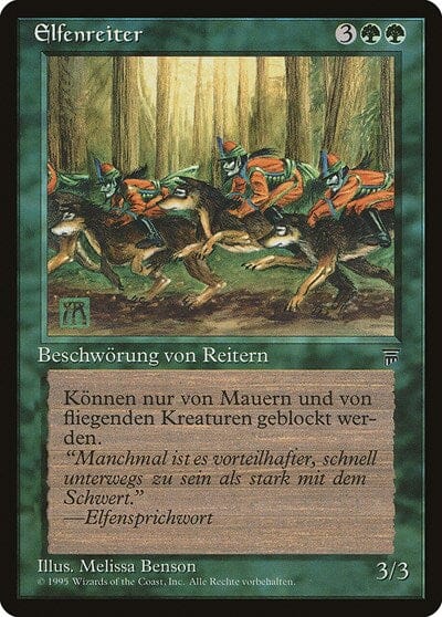 Elven Riders (German) - "Elfenreiter" [Renaissance] MTG Single Magic: The Gathering  | Multizone: Comics And Games