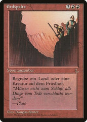 Fissure (German) - "Erdspalte" [Renaissance] MTG Single Magic: The Gathering  | Multizone: Comics And Games