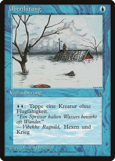 Flood (German) - "Uberflutung" [Renaissance] MTG Single Magic: The Gathering  | Multizone: Comics And Games