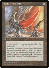 Red Mana Battery (German) - "Rote Manabatterie" [Renaissance] MTG Single Magic: The Gathering  | Multizone: Comics And Games