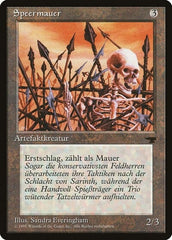 Wall of Spears (German) - "Speermauer" [Renaissance] MTG Single Magic: The Gathering  | Multizone: Comics And Games