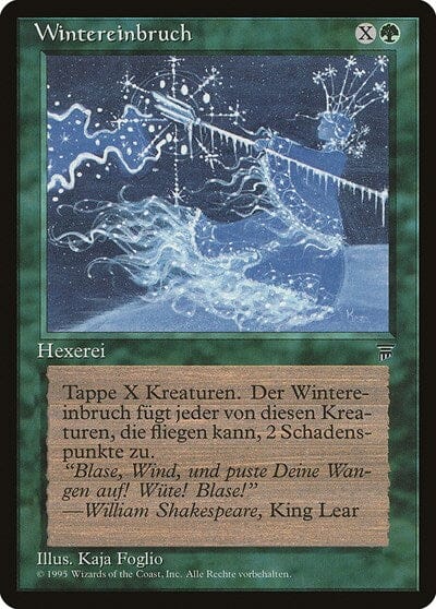 Winter Blast (German) - "Wintereinbruch" [Renaissance] MTG Single Magic: The Gathering  | Multizone: Comics And Games