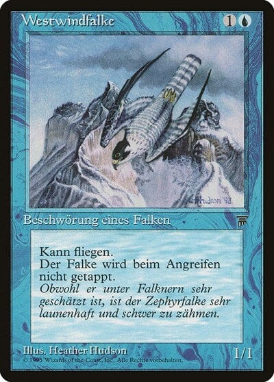 Zephyr Falcon (German) - "Westwindfalke" [Renaissance] MTG Single Magic: The Gathering  | Multizone: Comics And Games