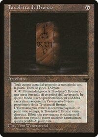 Bronze Tablet (Italian) - "Tavoletta di Bronzo" [Renaissance] MTG Single Magic: The Gathering  | Multizone: Comics And Games