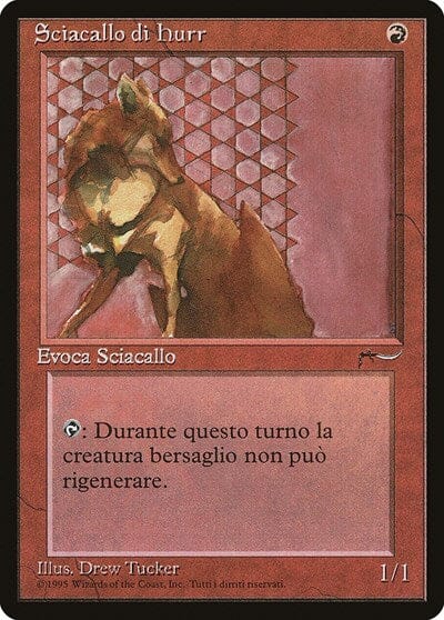 Hurr Jackal (Italian) - "Sciacallo di hurr" [Renaissance] MTG Single Magic: The Gathering  | Multizone: Comics And Games