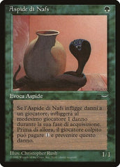 Nafs Asp (Italian) - "Aspide di Nafs" [Renaissance] MTG Single Magic: The Gathering  | Multizone: Comics And Games