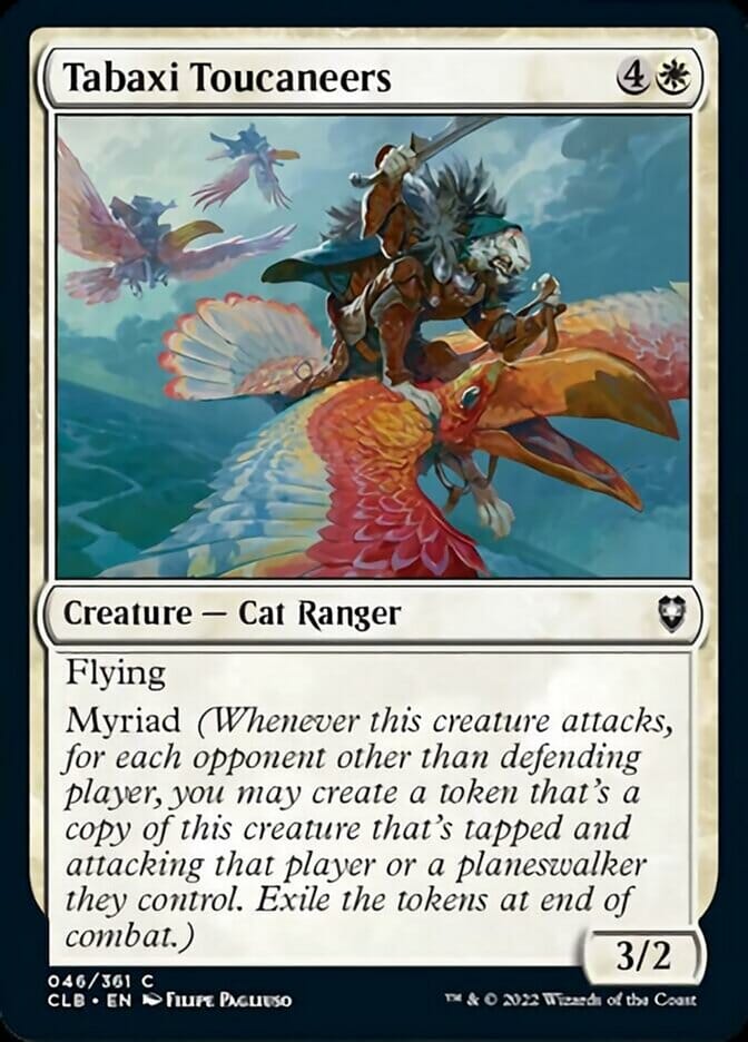 Tabaxi Toucaneers [Commander Legends: Battle for Baldur's Gate] MTG Single Magic: The Gathering  | Multizone: Comics And Games