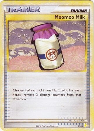 Moomoo Milk (26/30) [HeartGold & SoulSilver: Trainer Kit - Raichu] Pokemon Single Pokémon  | Multizone: Comics And Games