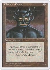 Obsianus Golem [Fourth Edition] MTG Single Magic: The Gathering  | Multizone: Comics And Games