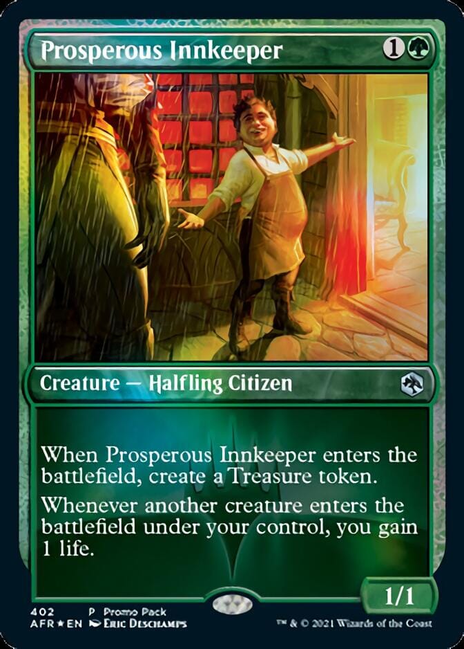 Prosperous Innkeeper (Promo Pack) [Dungeons & Dragons: Adventures in the Forgotten Realms] MTG Single Magic: The Gathering  | Multizone: Comics And Games