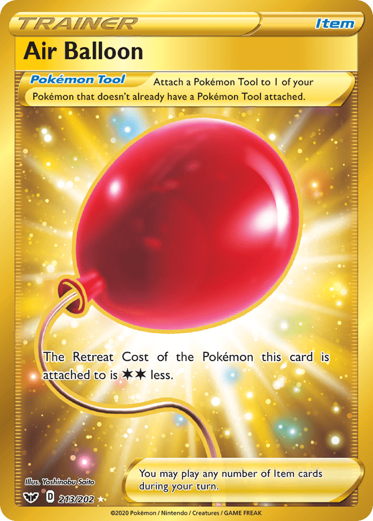 Air Balloon (213/202) [Sword & Shield: Base Set] Pokemon Single Pokémon  | Multizone: Comics And Games