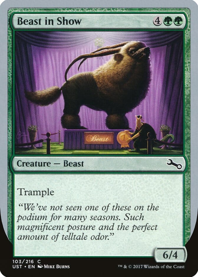 Beast in Show ("We've not seen one...") [Unstable] MTG Single Magic: The Gathering  | Multizone: Comics And Games