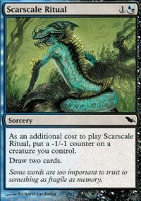 Scarscale Ritual [Shadowmoor] MTG Single Magic: The Gathering  | Multizone: Comics And Games
