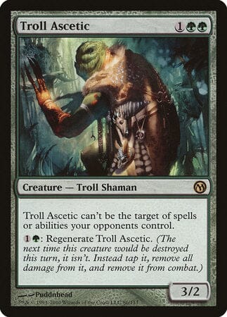 Troll Ascetic [Duels of the Planeswalkers] MTG Single Magic: The Gathering  | Multizone: Comics And Games