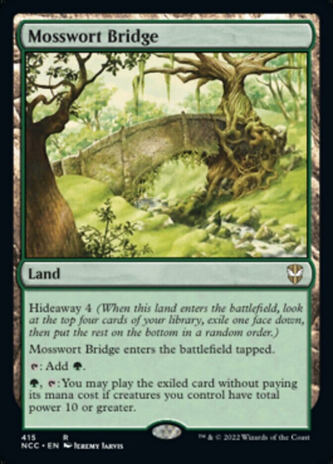 Mosswort Bridge [Streets of New Capenna Commander] MTG Single Magic: The Gathering  | Multizone: Comics And Games