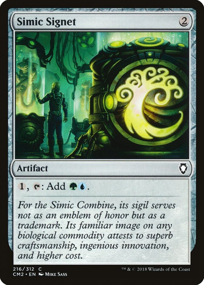 Simic Signet (216/312) [Commander Anthology Volume II] MTG Single Magic: The Gathering  | Multizone: Comics And Games