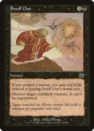 Snuff Out [Mercadian Masques] MTG Single Magic: The Gathering  | Multizone: Comics And Games