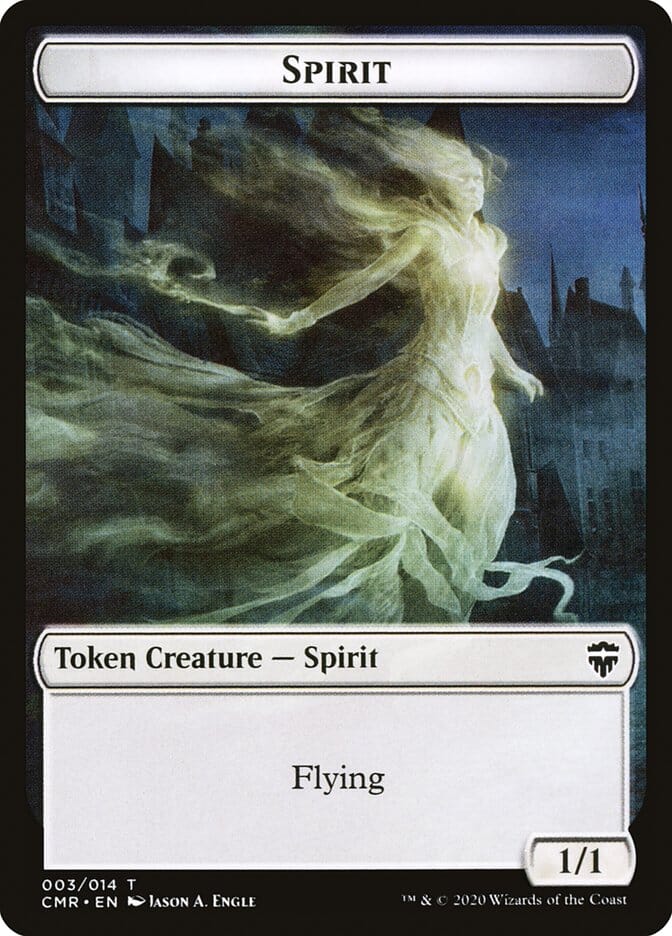 Spirit // Zombie Token [Commander Legends Tokens] MTG Single Magic: The Gathering  | Multizone: Comics And Games