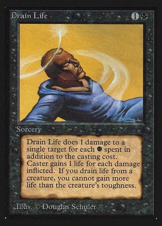Drain Life (IE) [Intl. Collectors’ Edition] MTG Single Magic: The Gathering  | Multizone: Comics And Games