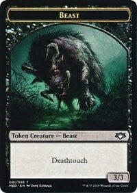 Beast Token [Mythic Edition: War of the Spark] MTG Single Magic: The Gathering  | Multizone: Comics And Games
