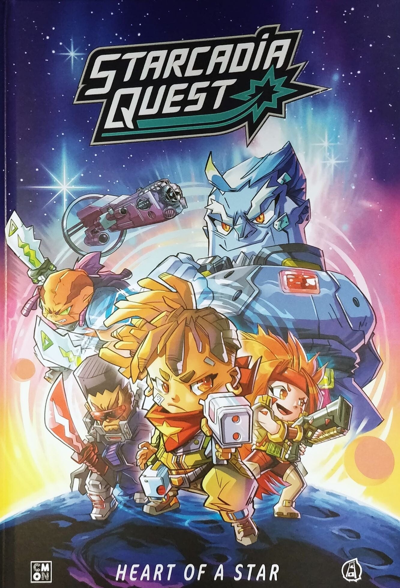 Starcadia Quest CMON Comic book expansion ( Graphic novel + expansion ) | Multizone: Comics And Games