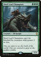 Steel Leaf Champion [Dominaria Promos] MTG Single Magic: The Gathering  | Multizone: Comics And Games