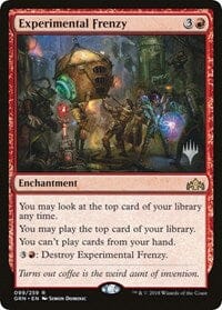 Experimental Frenzy [Guilds of Ravnica Promos] MTG Single Magic: The Gathering  | Multizone: Comics And Games