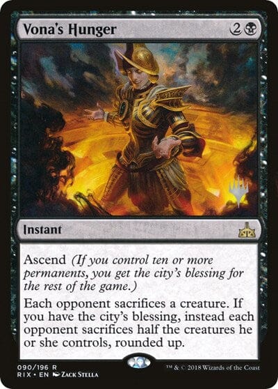 Vona's Hunger [Rivals of Ixalan Promos] MTG Single Magic: The Gathering  | Multizone: Comics And Games