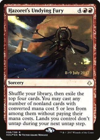 Hazoret's Undying Fury [Hour of Devastation Promos] MTG Single Magic: The Gathering  | Multizone: Comics And Games