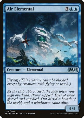 Air Elemental [Core Set 2019] MTG Single Magic: The Gathering  | Multizone: Comics And Games
