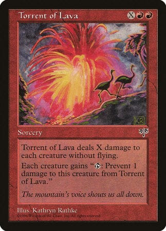 Torrent of Lava [Mirage] MTG Single Magic: The Gathering  | Multizone: Comics And Games