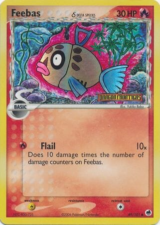 Feebas (49/101) (Delta Species) (Stamped) [EX: Dragon Frontiers] Pokemon Single Pokémon  | Multizone: Comics And Games