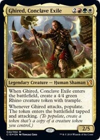 Ghired, Conclave Exile (Commander 2019) [Oversize Cards] MTG Single Magic: The Gathering  | Multizone: Comics And Games