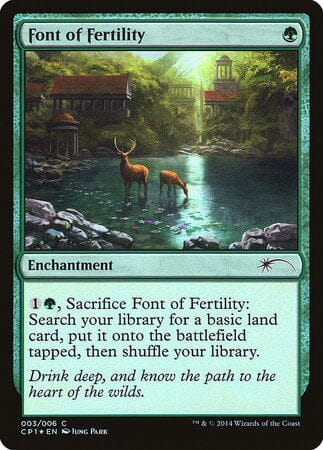 Font of Fertility [Magic 2015 Clash Pack] MTG Single Magic: The Gathering  | Multizone: Comics And Games