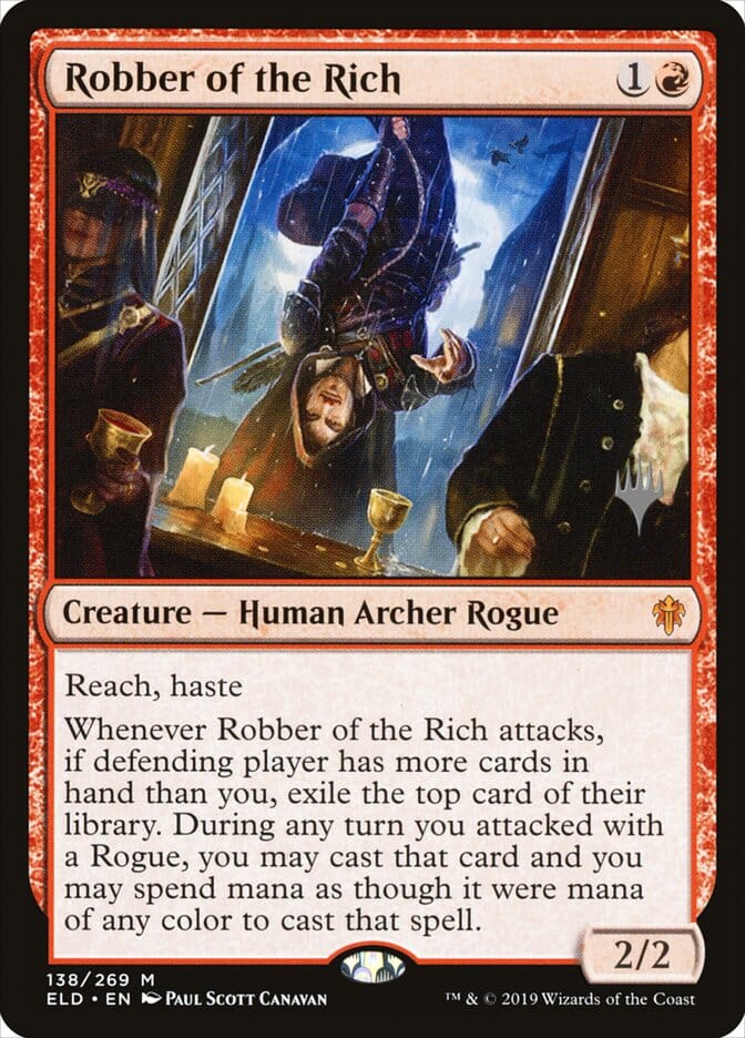 Robber of the Rich (Promo Pack) [Throne of Eldraine Promos] MTG Single Magic: The Gathering  | Multizone: Comics And Games