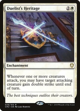 Duelist's Heritage [Commander Anthology Volume II] MTG Single Magic: The Gathering  | Multizone: Comics And Games