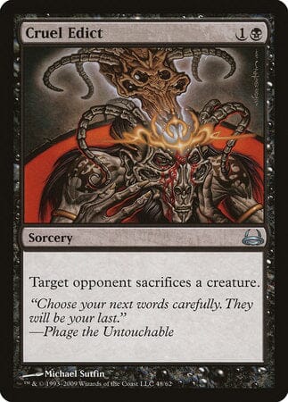 Cruel Edict [Duel Decks: Divine vs. Demonic] MTG Single Magic: The Gathering  | Multizone: Comics And Games