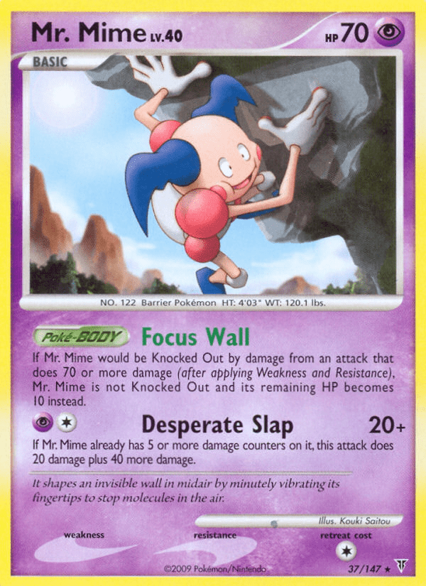 Mr. Mime (37/147) [Platinum: Supreme Victors] Pokemon Single Pokémon  | Multizone: Comics And Games