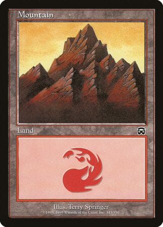 Mountain (343) [Mercadian Masques] MTG Single Magic: The Gathering  | Multizone: Comics And Games