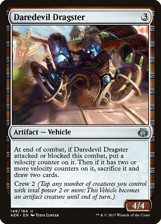 Daredevil Dragster [Aether Revolt] MTG Single Magic: The Gathering  | Multizone: Comics And Games